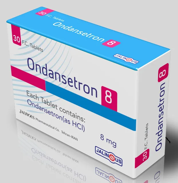 تصویر ONDANSETRON JALINOUS 8 mg Tablet